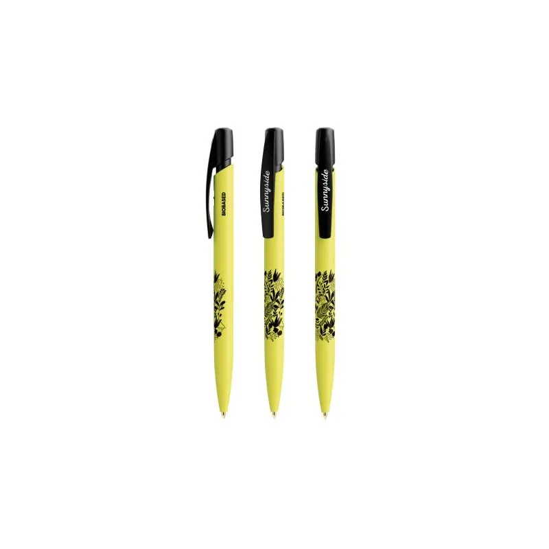 Stylo Bille Écologique Personnalisé Media Clic BIO BIC® Matières : carton recyclé objet publicitaire robuste