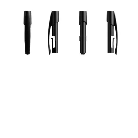 Stylo Bille Écologique Personnalisé Media Clic BIO BIC® Matières : polyester Couleurs : gris cadeau affaires élégant