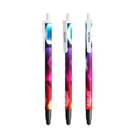 Stylo bille publicitaire personnalisé Clic Stic Stylus BIC® Matières : acrylique Couleurs : bleu cadeau entreprise pas cher