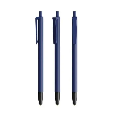 Stylo bille publicitaire personnalisé Clic Stic Stylus BIC® Matières : acrylique Couleurs : bleu goodies publicitaire durable