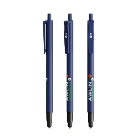 Stylo bille publicitaire personnalisé Clic Stic Stylus BIC® Matières : acrylique Couleurs : bleu livraison express 24h 48h
