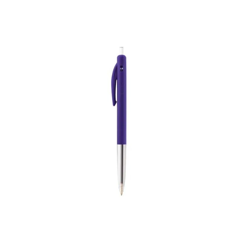 Stylo Rétractable Écologique Personnalisé M10® Clic BIC® Couleurs : blanc marquage couleur éclatante