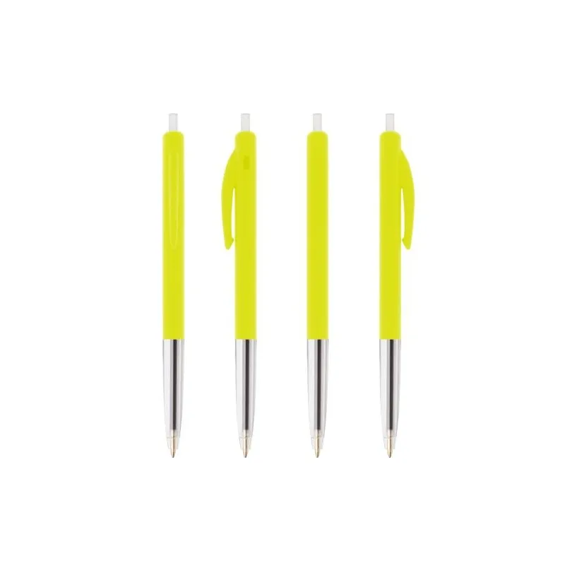 Stylo Rétractable Écologique Personnalisé M10® Clic BIC® Matières : aluminium recyclé  Couleurs : argenté cadeau collaborateur p