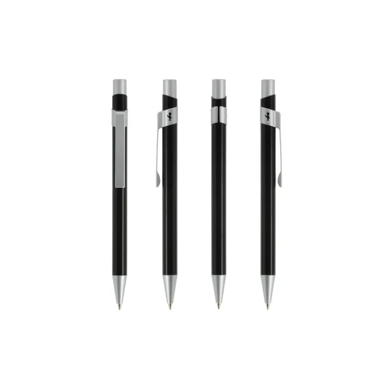 Stylo Bille Métal Pro Personnalisable BIC® Matières : aluminium recyclé  Couleurs : noir cadeau affaires élégant