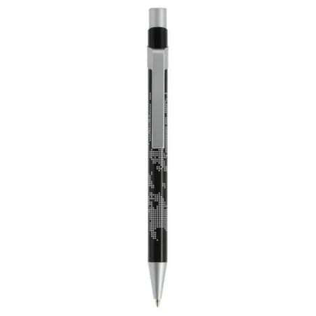 Stylo Bille Métal Pro Personnalisable BIC® Matières : aluminium recyclé  Couleurs : noir personnalisation rapide en France