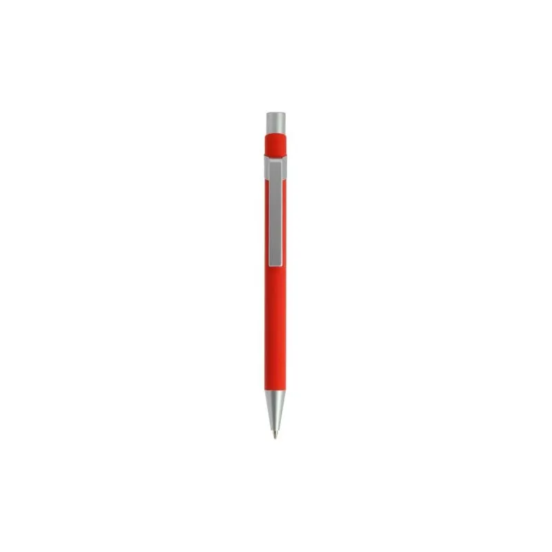 Stylo Bille Métal Pro Personnalisable BIC® Matières : polaire Couleurs : rouge goodies publicitaire durable