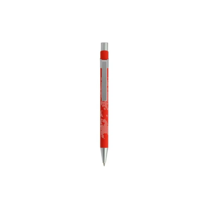 Stylo Bille Métal Pro Personnalisable BIC® Matières : polaire Couleurs : rouge accessoire événementiel unique