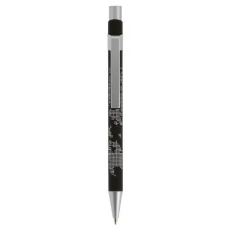Stylo Bille Métal Pro Personnalisable BIC® Matières : polaire Couleurs : noir impression logo haute qualité
