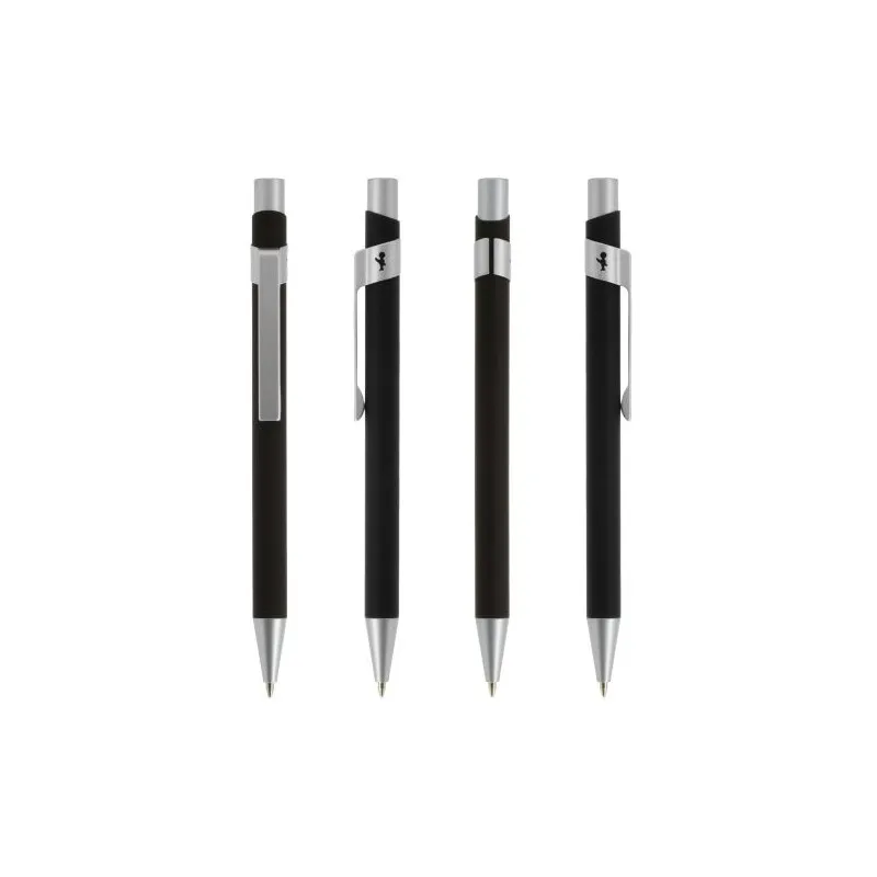 Stylo Bille Métal Pro Personnalisable BIC® Matières : polaire Couleurs : noir cadeau entreprise pas cher