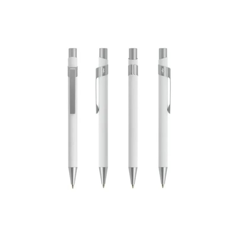 Stylo Bille Métal Pro Personnalisable BIC® Matières : polaire Couleurs : gris objet promo petit budget