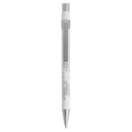 Stylo Bille Métal Pro Personnalisable BIC® Matières : polaire Couleurs : gris impression haute définition