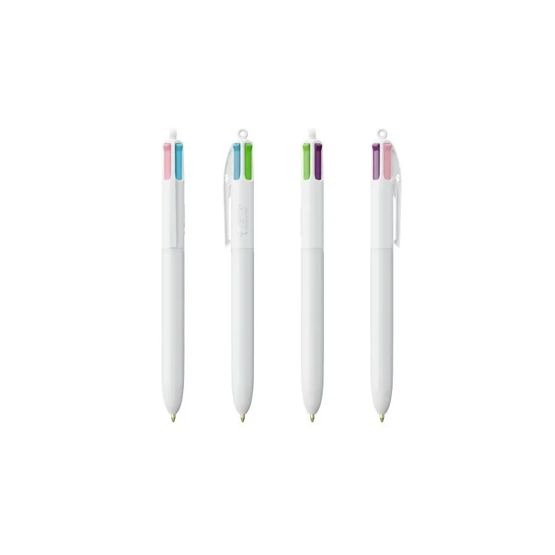 Stylo Bille Personnalisé 4 Couleurs Fashion - BIC® Matières : coton Couleurs : marron objet promotionnel éco-responsable
