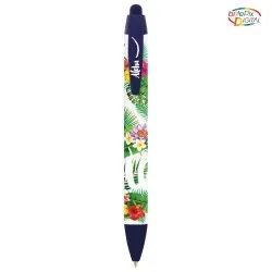 Stylo Écologique Personnalisé 4 Couleurs Pas Cher - BIC® Matières : coton recyclé Couleurs : bleu 2