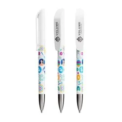 Stylo Écriture Personnalisé BIC® Wide Body™ Matières : liège Couleurs : argenté 2