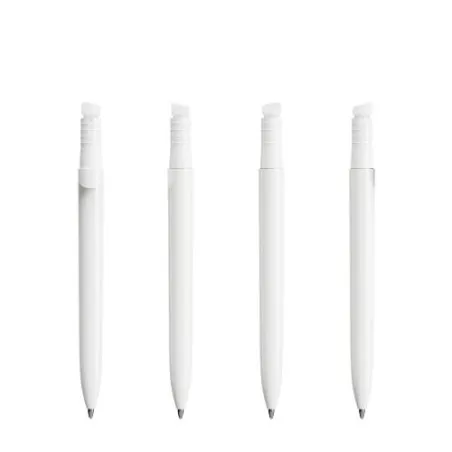 Stylo Bille Premium Personnalisé Super Clip BIC® Matières : PET recyclé Couleurs : noir cadeau affaires élégant