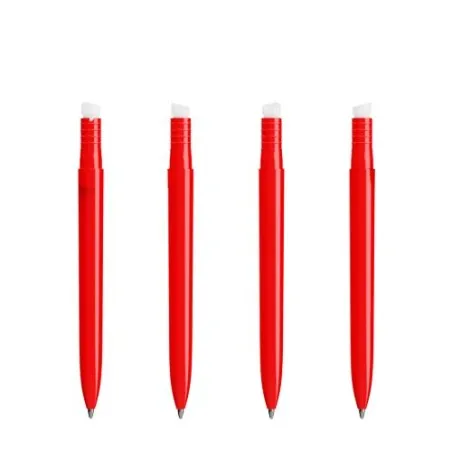 Stylo Bille Premium Personnalisé Super Clip BIC® Matières : PET recyclé Couleurs : bleu marine marquage couleur éclatante