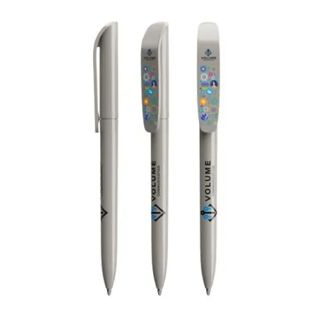Stylo Bille Premium Personnalisé Super Clip BIC® Matières : bambou personnalisation sur mesure