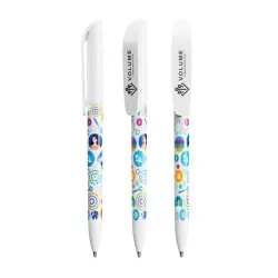 Stylo Bille Premium Personnalisé Super Clip BIC® Matières : PET recyclé Couleurs : noir 2