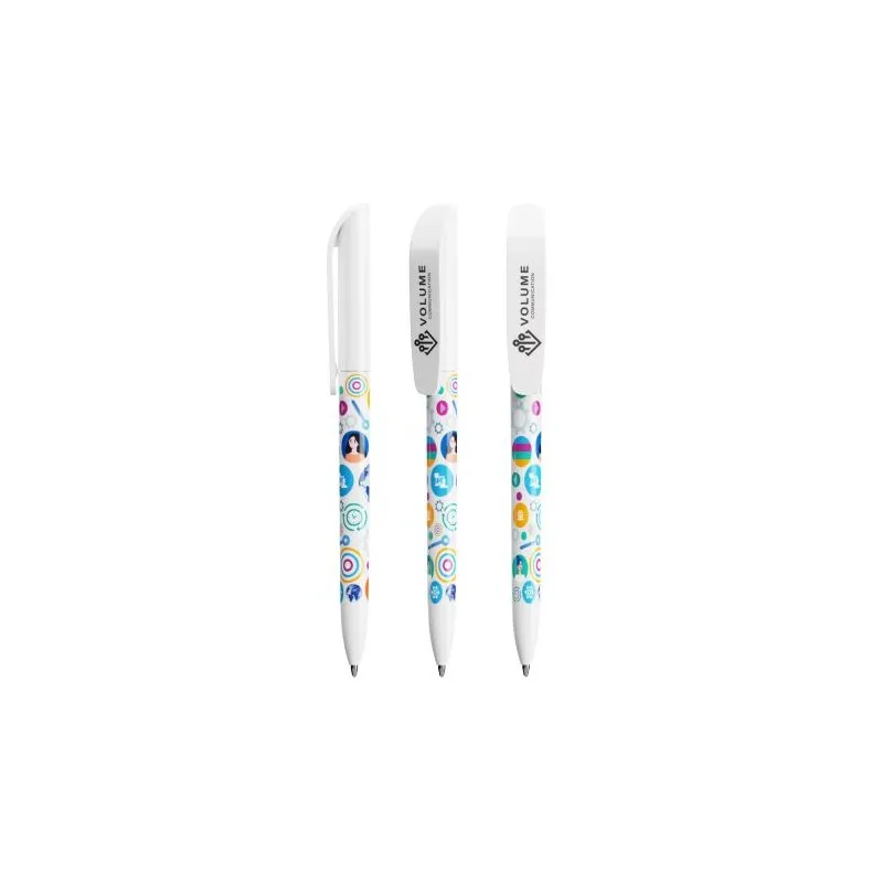 Stylo Bille Premium Personnalisé Super Clip BIC® Matières : ABS Couleurs : naturel personnalisable avec votre logo