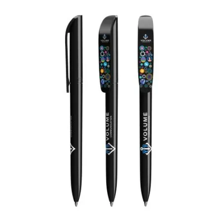 Stylo Bille Premium Personnalisé Super Clip BIC® Matières : ABS Couleurs : naturel cadeau client original