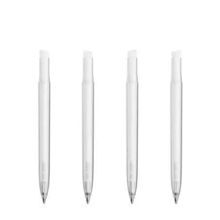 Stylo Bille Premium Personnalisé Super Clip BIC® Matières : bambou objet promotionnel éco-responsable