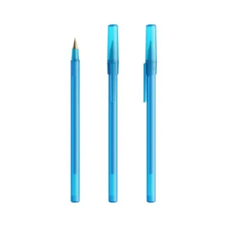 Stylo publicitaire personnalisé BIC® Media Clic Grip Matières : céramique Couleurs : noir cadeau client original