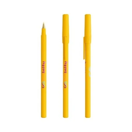 Stylo publicitaire personnalisé BIC® Media Clic Grip Matières : polyester Taille textile : M Couleurs : bleu objet promo petit b