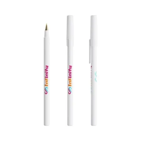 Stylo publicitaire personnalisé BIC® Media Clic Grip Matières : polyester Taille textile : L Couleurs : rouge goodies publicitai