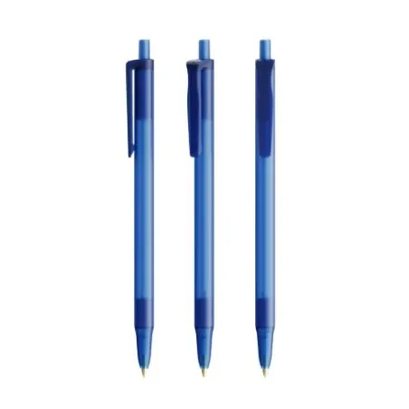 Stylo bille publicitaire personnalisé Softfeel® Clic Stic® BIC® Matières : polyester Taille textile : 3XL Couleurs : bleu impres
