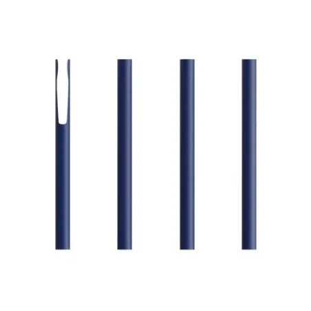 Stylo bille personnalisable BIC® Clic Stic Softfeel® Matières : polyester Taille textile : XXL Couleurs : bleu marine impression