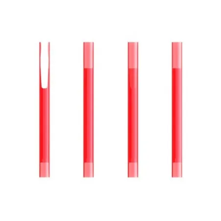 Stylo bille personnalisable BIC® Clic Stic Softfeel® Matières : polyester Taille textile : XL Couleurs : rouge cadeau collaborat