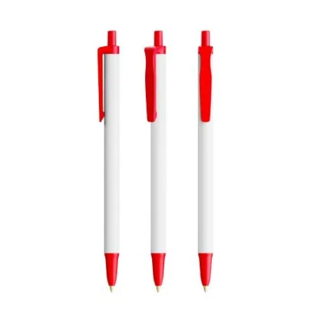 Stylo bille publicitaire écologique Clic Stic BIC® Matières : acier inoxydable Couleurs : bleu marine objet promotionnel éco-res