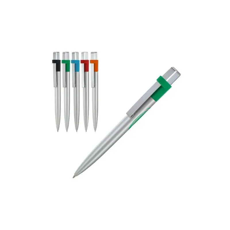 Stylo Bille Métal Personnalisé - Écriture Bleue