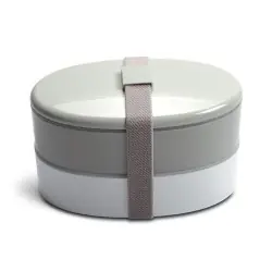 Boîte à Repas Personnalisée Écologique en Plastique - Idéale pour le Bureau Couleurs : noir Matières : polyester recyclé 2