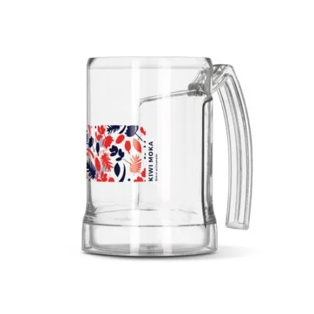 Mug publicitaire incassable en Tritan 50 cl RAS BORD Couleurs : bleu cadeau entreprise pas cher