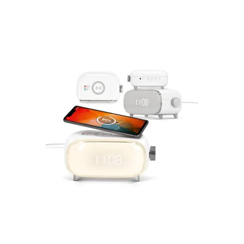 Réveil & Chargeur à Induction 10W - Élégance et Praticité