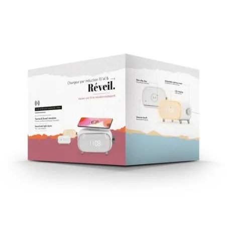 Réveil & Chargeur à Induction 10W - Élégance et Praticité