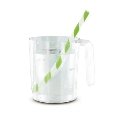 MUG ÉCOLOGIQUE EN PLASTIQUE TRITAN 35 cl RAS BORD Matières : tritan Couleurs : noir personnalisable avec votre logo