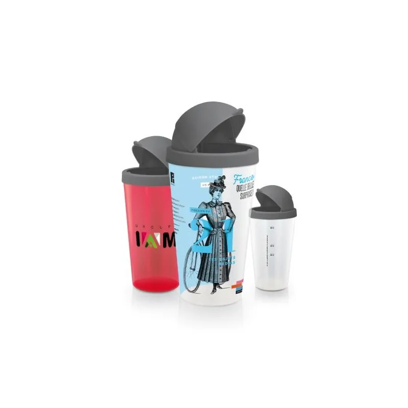 Couvercle de Poubelle + Gobelet 60 cl : Pratique et Esthétique