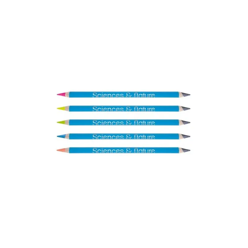 Surligneur Crayon BI-COUL 2 Pantone Fluo 17