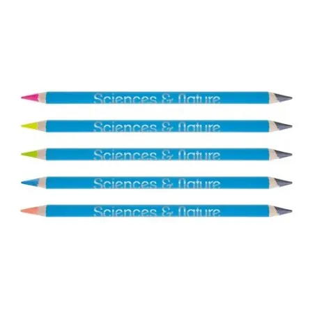 Surligneur Crayon BI-COUL 2 Pantone Fluo 17