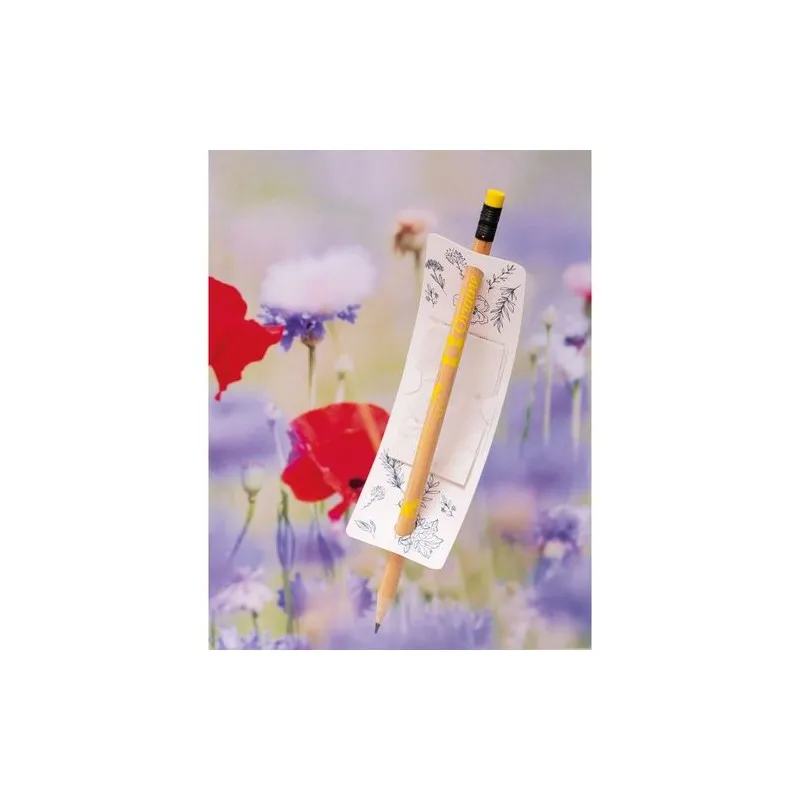 Étiquette Écologique Personnalisée pour Graines Messager Matières : PET recyclé Taille textile : L Couleurs : gris goodies publi