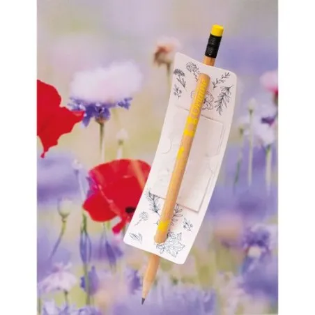 Étiquette Écologique Personnalisée pour Graines Messager Matières : PET recyclé Taille textile : L Couleurs : gris goodies publi