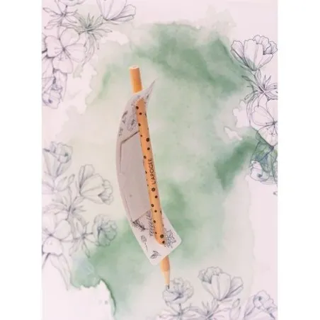 Étiquette Écologique Personnalisée pour Graines Messager Matières : PET recyclé Taille textile : L Couleurs : gris impression lo