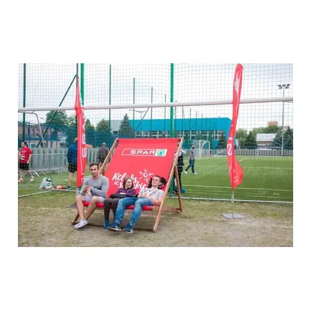 Transat Bois Géant XXL - Confort et Style