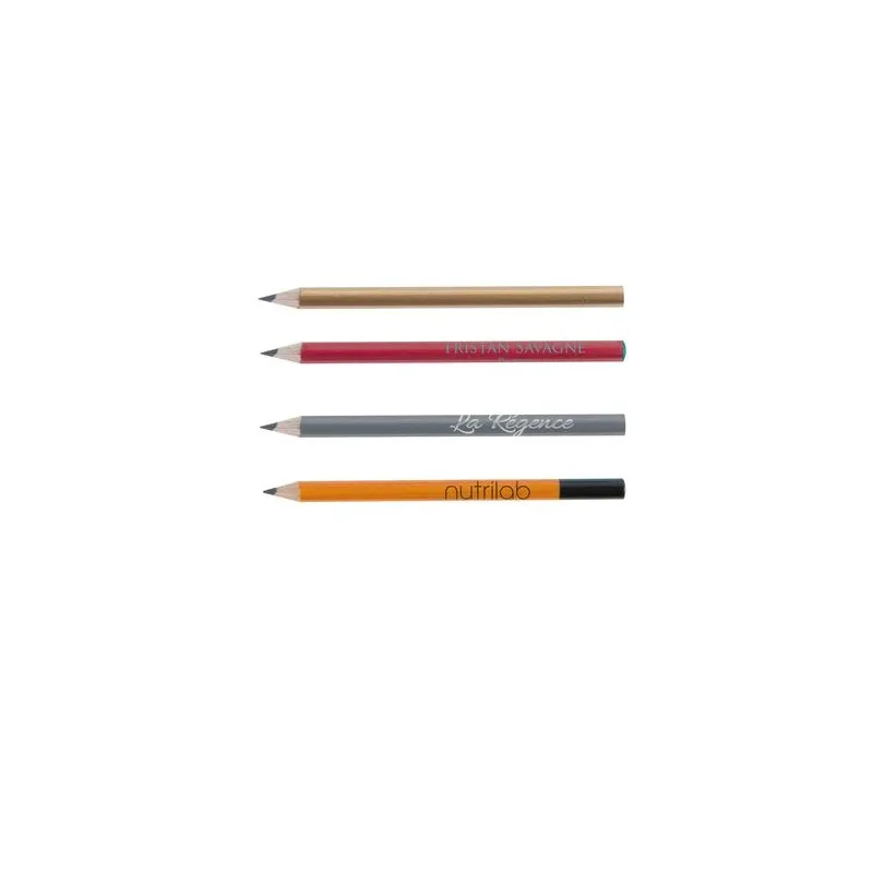 Crayon Écologique Personnalisable à Mine 4 Couleurs - Agenda T Coupé Matières : ABS Couleurs : noir personnalisable avec votre l