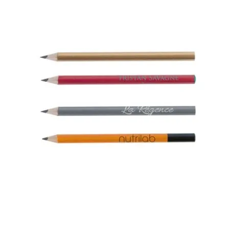 Crayon Écologique Personnalisable à Mine 4 Couleurs - Agenda T Coupé Matières : ABS Couleurs : noir personnalisable avec votre l