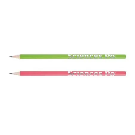 Crayon Écologique Personnalisable 4 Couleurs - ECO ROND 17,6 PANTONE T Matières : aluminium Couleurs : noir accessoire événement