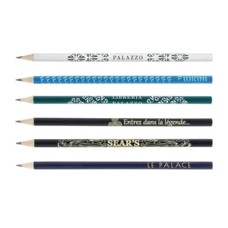 Crayon Écologique Personnalisable 4 Couleurs - ECO ROND 17,6 PANTONE T Matières : aluminium Couleurs : noir goodies publicitaire