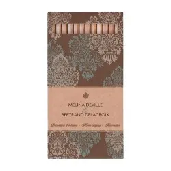 Étui écologique 12 crayons couleur 17,6 - Messager Couleurs : bleu marine Matières : acier inoxydable recyclé 2